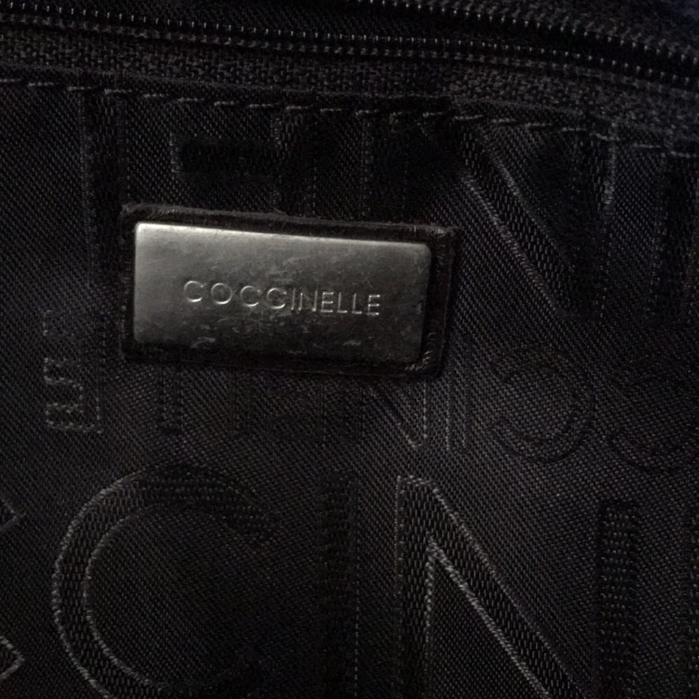 Coccinelle brown suede shoulder bag - Picture 4 of 8